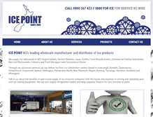 Tablet Screenshot of icepoint.co.nz